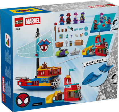 LEGO Marvel: Spidey And His Amazing Friends Team Spidey Pirate Ship (11208)