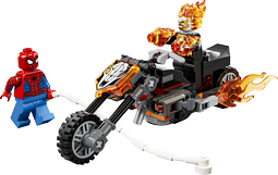 LEGO Marvel: Spider-Man vs Ghost Rider Motorcycle (76335)