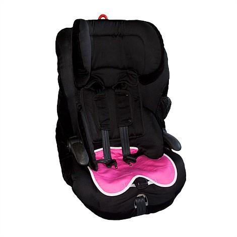 Kids Car Seat Protector - Absorbent and Waterproof by Brolly Sheets – GREY or BLACK