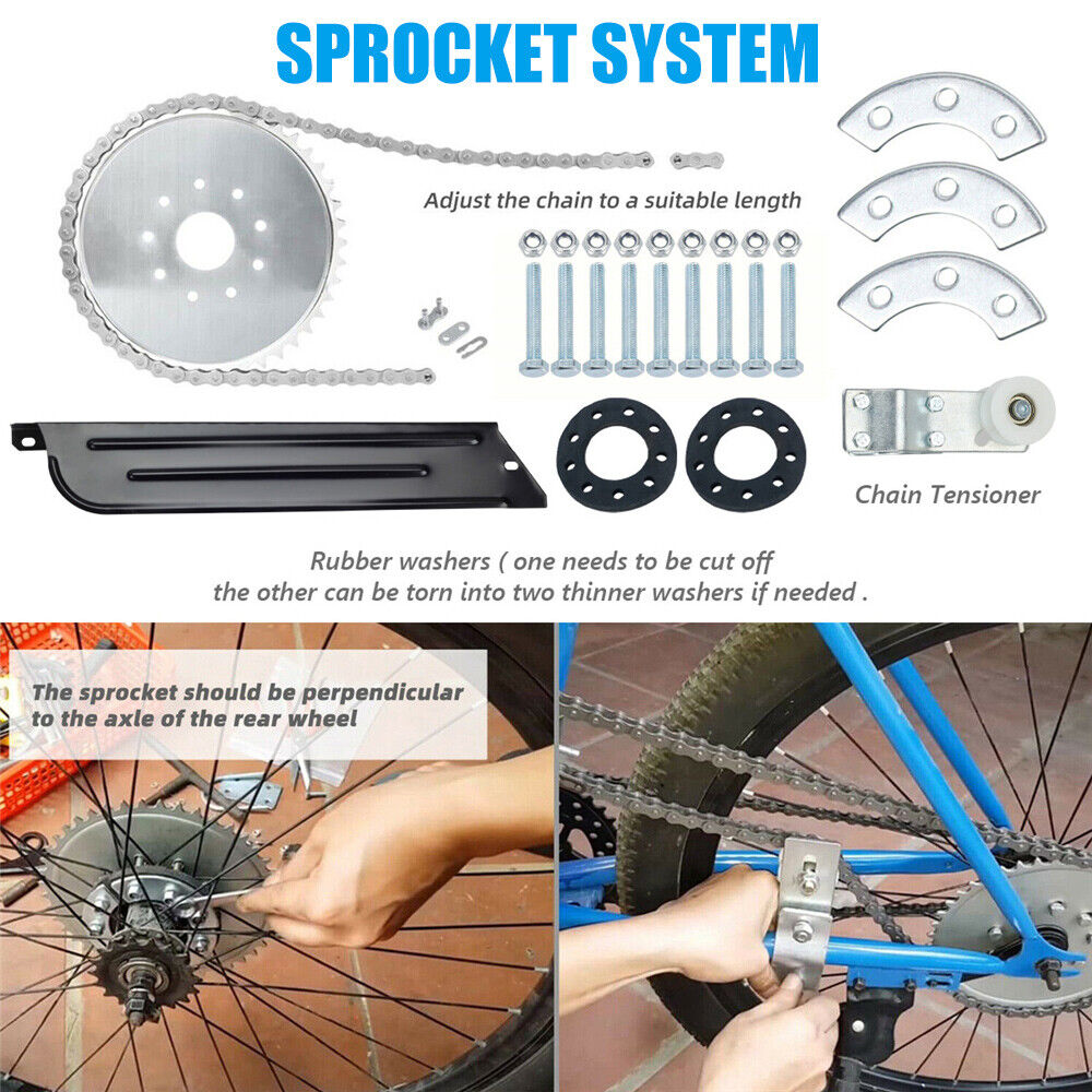 100cc Motorised Bicycle Motor Engine Kit - salelink.co.nz