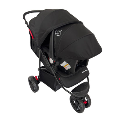 Explorer 3-Wheeler Stroller & Capsule Travel System with Food Tray and Liner
