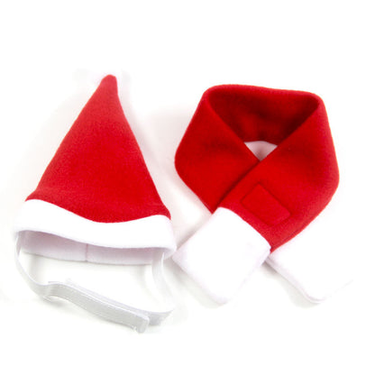 Dog Cat Christmas Costume Pet Decoration Hat & Scarf
