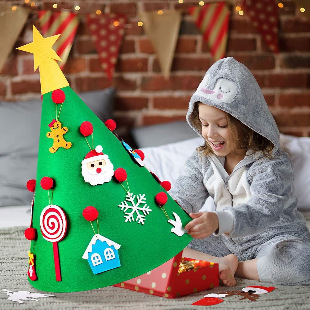 DIY Felt Christmas Tree Set