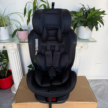 Arête Orbit 360° Rotational Car Seat — Black