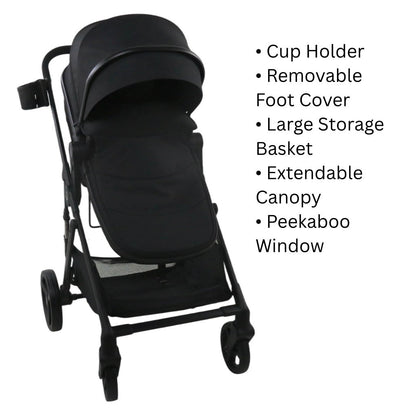 Preorder - 4in1 Crown Z Premium Stroller + Bassinet + Cloud i-Size Capsule Car Seat + Isofix Base with Leg Support Travel System