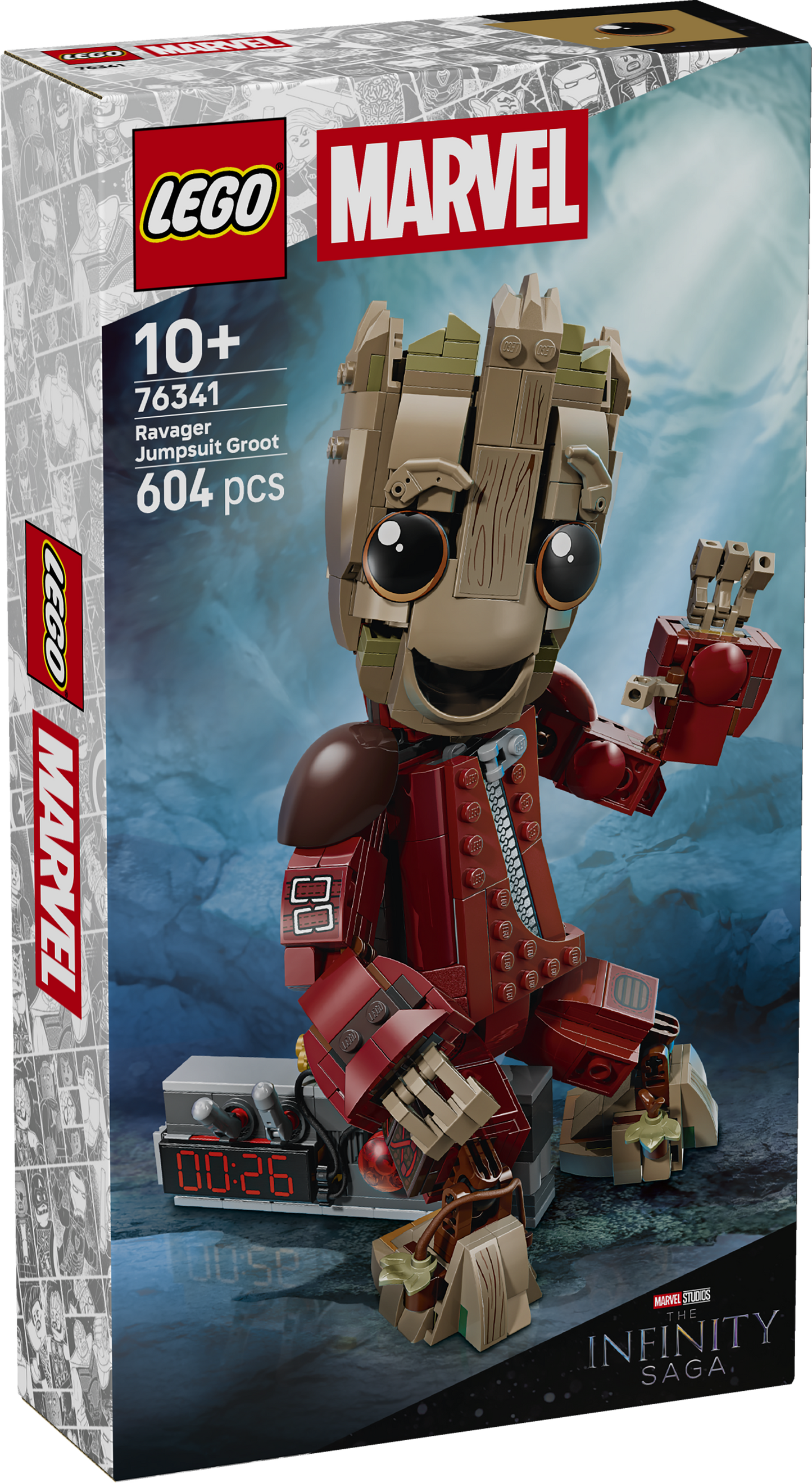 LEGO Marvel: Ravager Jumpsuit Groot (76341)