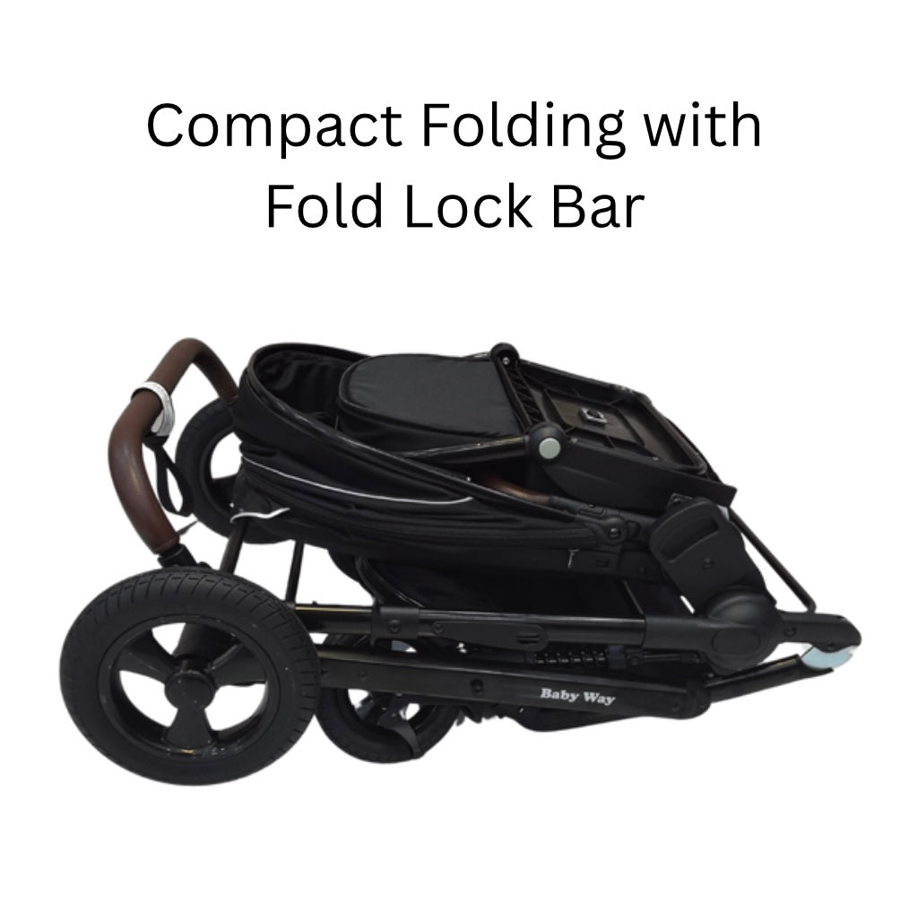 Versa 2in1 Open Bassinet Stroller with Sunshade and Cup Holder