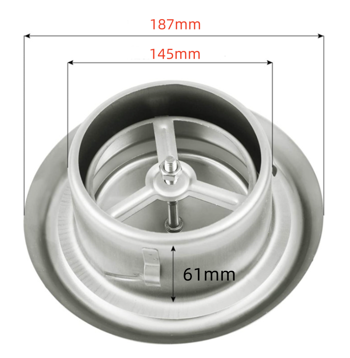 Adjustable 304 Stainless Steel Vent Cover