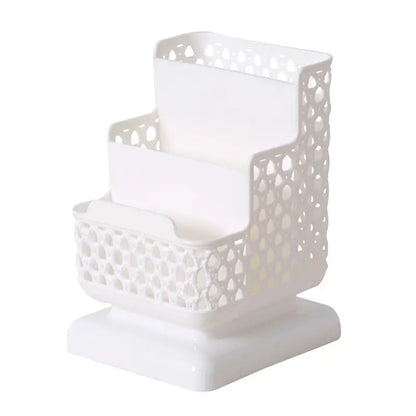 Creative Three-Layer Plastic Desk Storage Box Holder