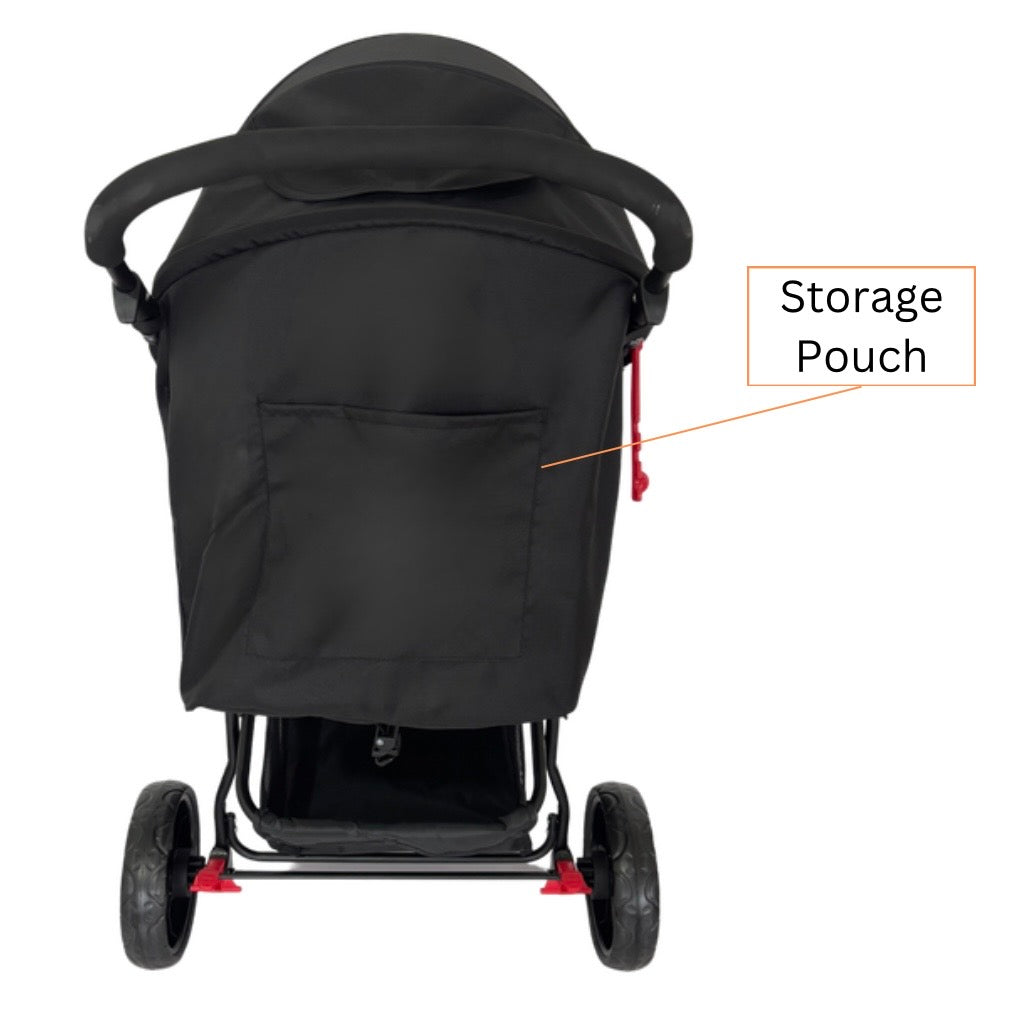 Explorer 3-Wheeler 4in1 Travel System Bundle - Stroller + Capsule + Base + All-Rider 360 Rotating Car Seat