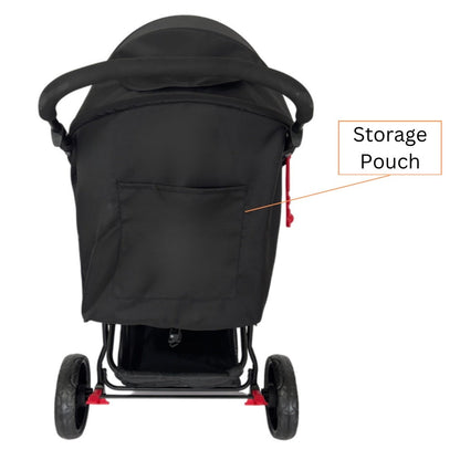 Explorer 3-Wheeler 4in1 Travel System Bundle - Stroller + Capsule + Base + All-Rider 360 Rotating Car Seat