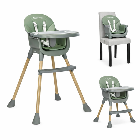 Willow 3 in 1 Multifunctional Kids High Chair - SAGE