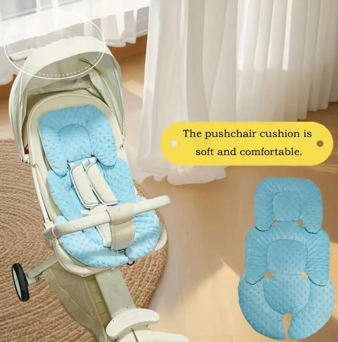 Universal 0-3 Years Baby Capsule & Stroller & High Chair Cushion