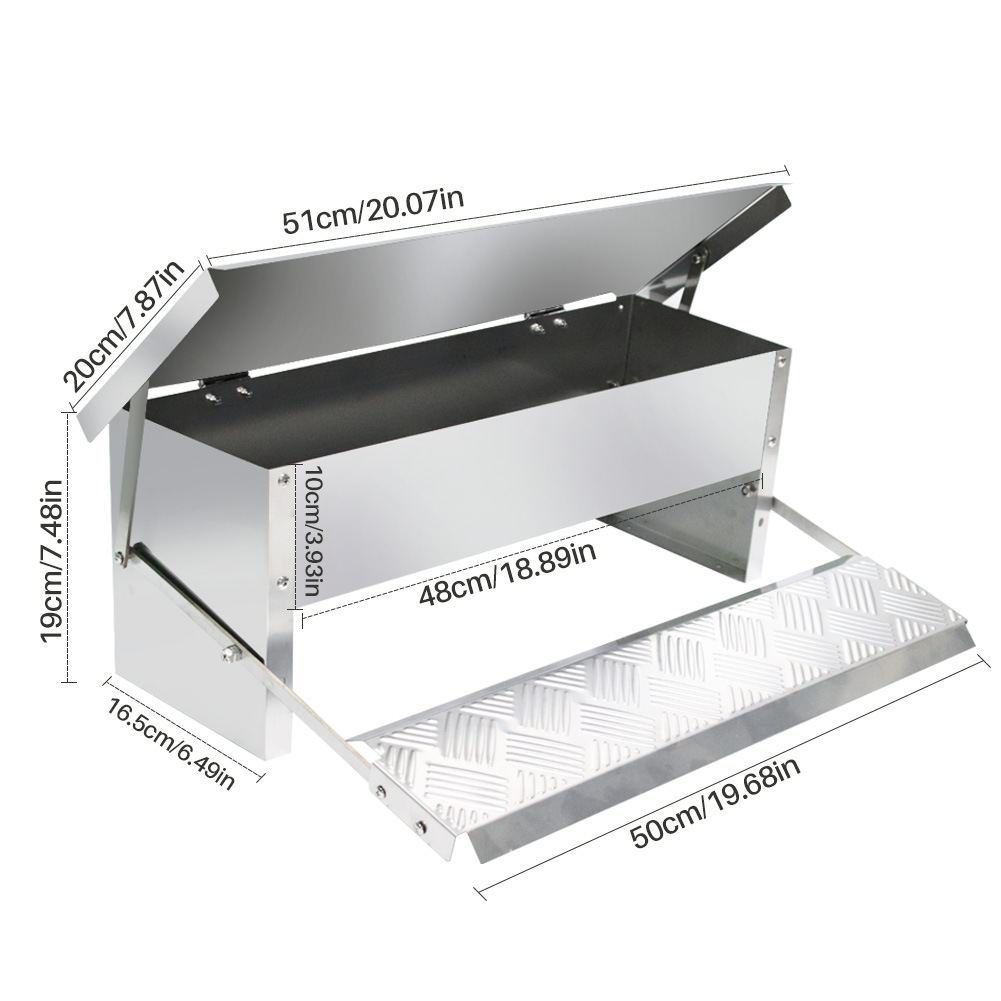 Automatic Chicken Food Feeder Treadle Self Opening Feeder