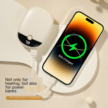 Portable USB Rechargeable Hand Warmer Power Bank