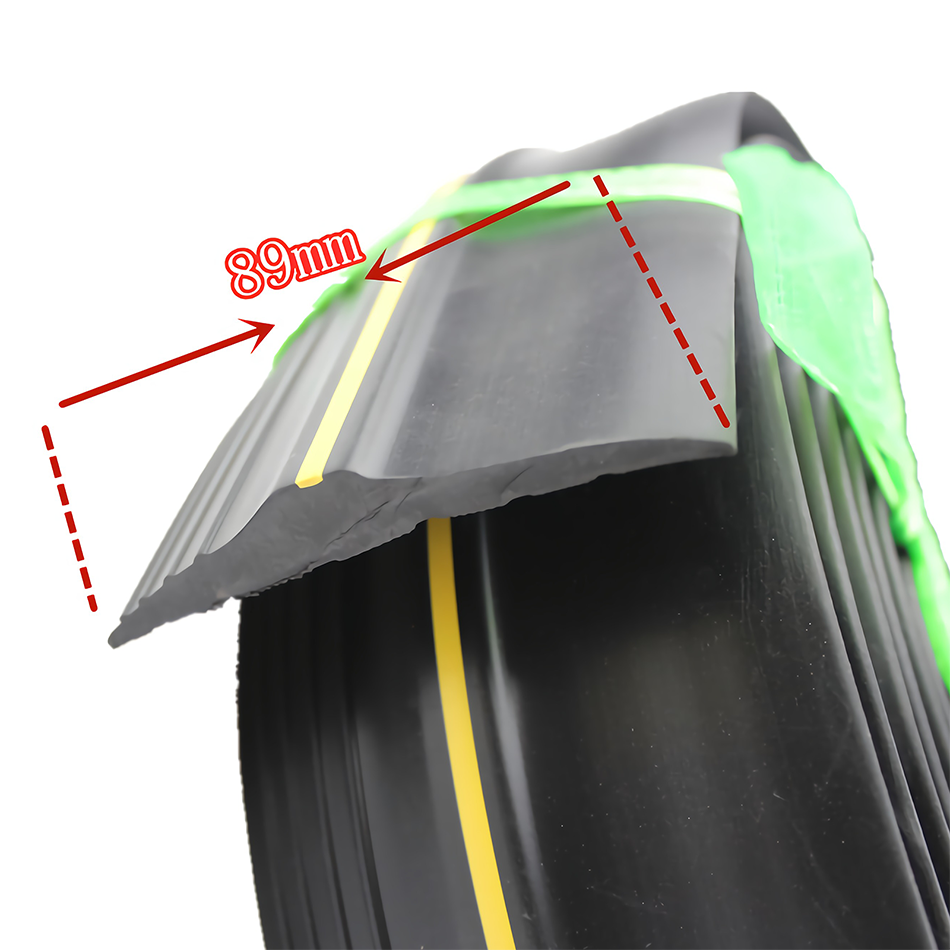 6M Solid Garage Door Weather Seal Strip Strap Floor Threshold Seal - salelink.co.nz