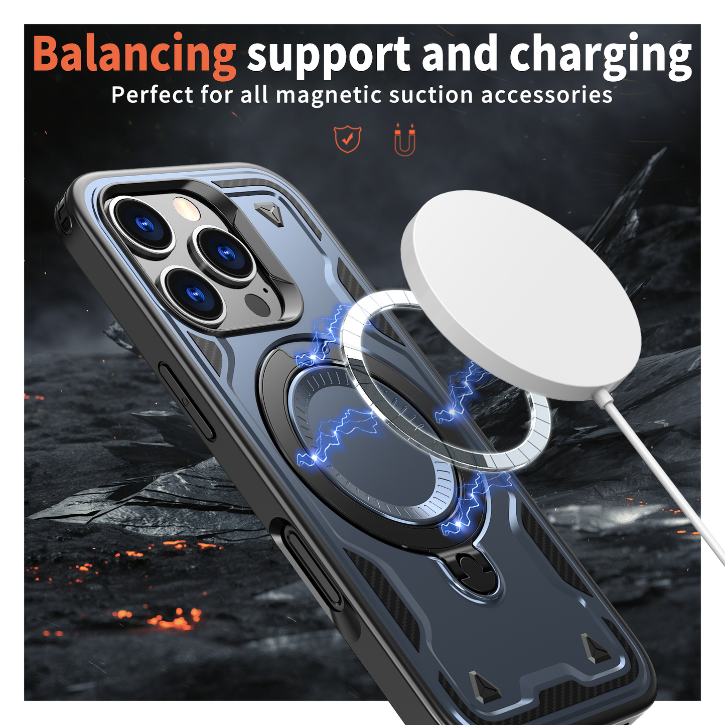 iPhone 16 Pro Max Case - Blue