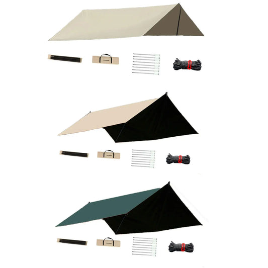 Outdoor Portable Waterproof Tarp 3m x 4m (3 colours available)