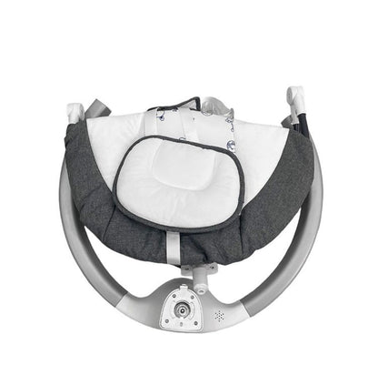 2-in-1 Electric Baby Rocker Swing / Bouncer & Dining Seat with Food Tray and Remote
