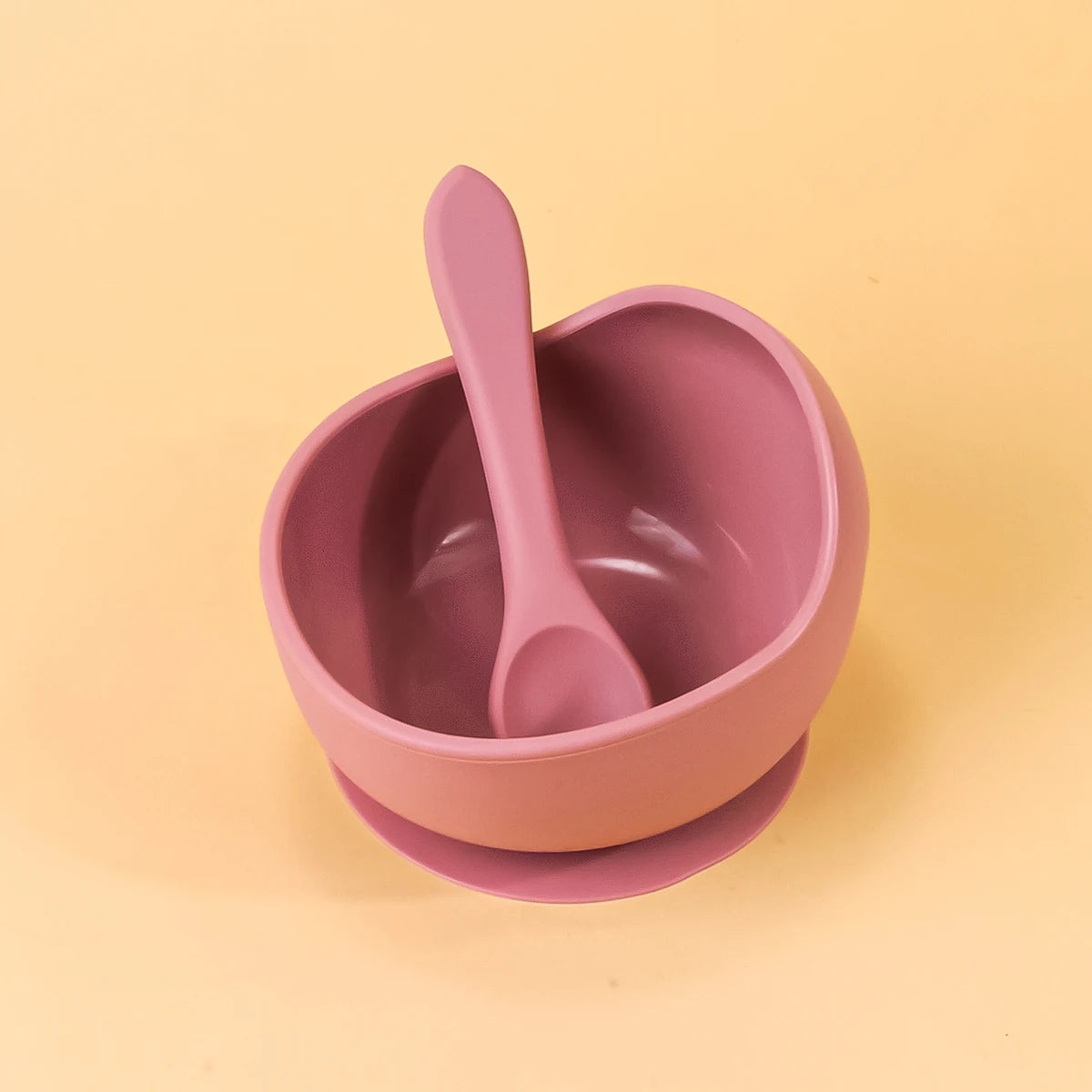 2pc Silicone Suction Baby Bowls – Self-Feeding & Weaning Tableware Set