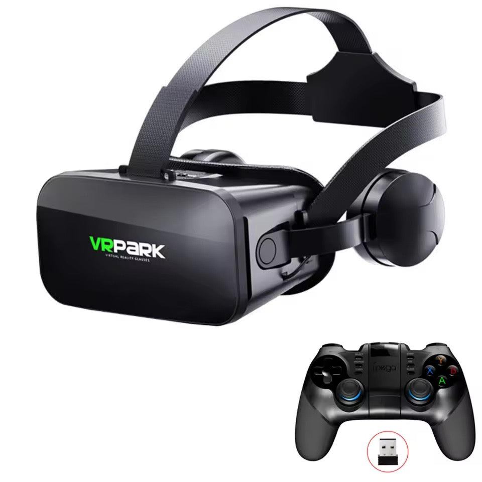 4K VR Headset with Rocker – 3D Virtual Reality Glasses