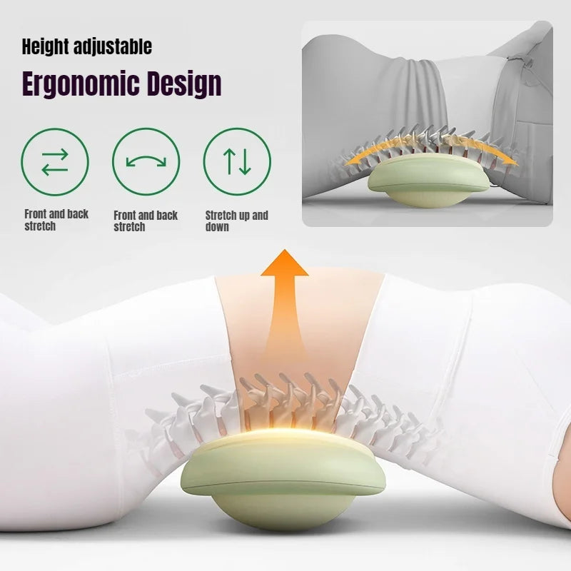 Lumbar Massager with Air Compression, Heat & Vibration – Waist Support Massage Belt
