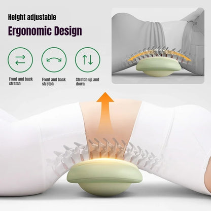 Lumbar Massager with Air Compression, Heat & Vibration – Waist Support Massage Belt