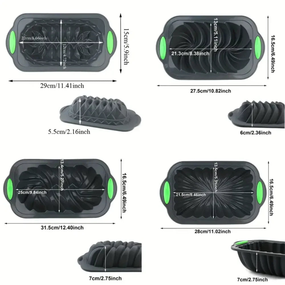 Silicone Loaf & Baking Tray – Non-Stick Bread, Cake & Meatloaf Mould