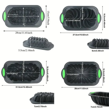 Silicone Loaf & Baking Tray – Non-Stick Bread, Cake & Meatloaf Mould