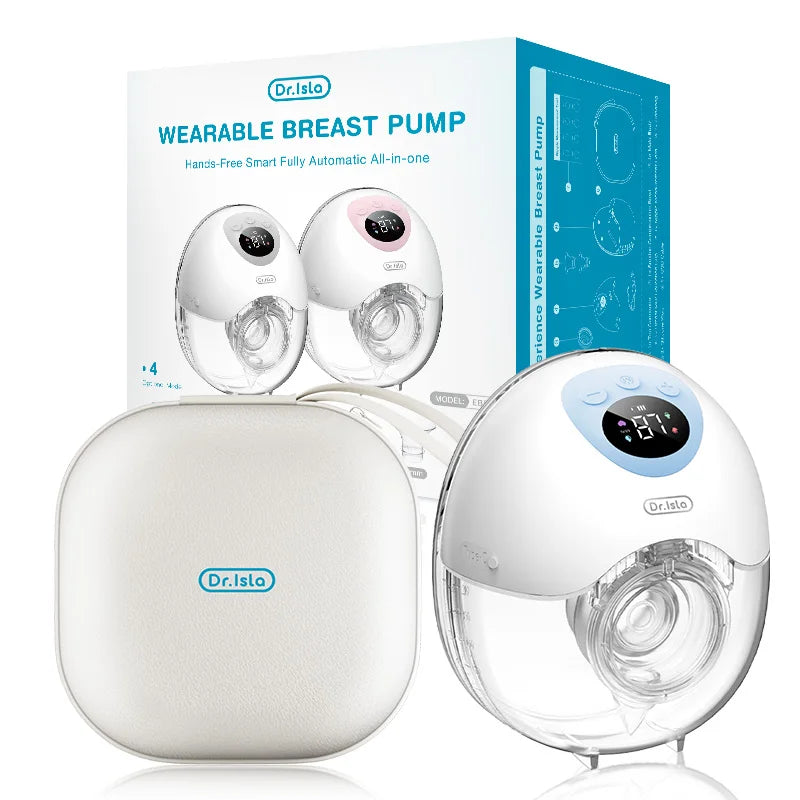 Wearable Hands-Free Electric Breast Pump – Rechargeable Double Breast Pump with 4 Modes & 36 Suction Levels