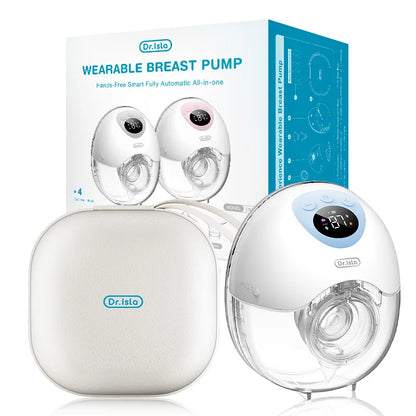 Wearable Hands-Free Electric Breast Pump – Rechargeable Double Breast Pump with 4 Modes & 36 Suction Levels