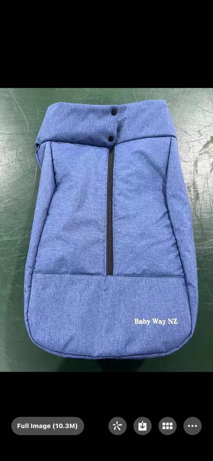 Universal Stroller Foot Shield Cover with Zip