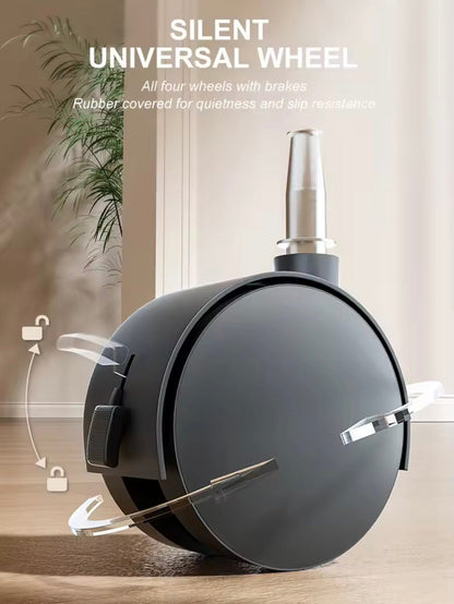 Preorder - Luna Portable Compact Folding Baby Bassinet with Canopy and Locking Wheels