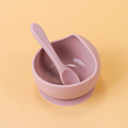 2pc Silicone Suction Baby Bowls – Self-Feeding & Weaning Tableware Set