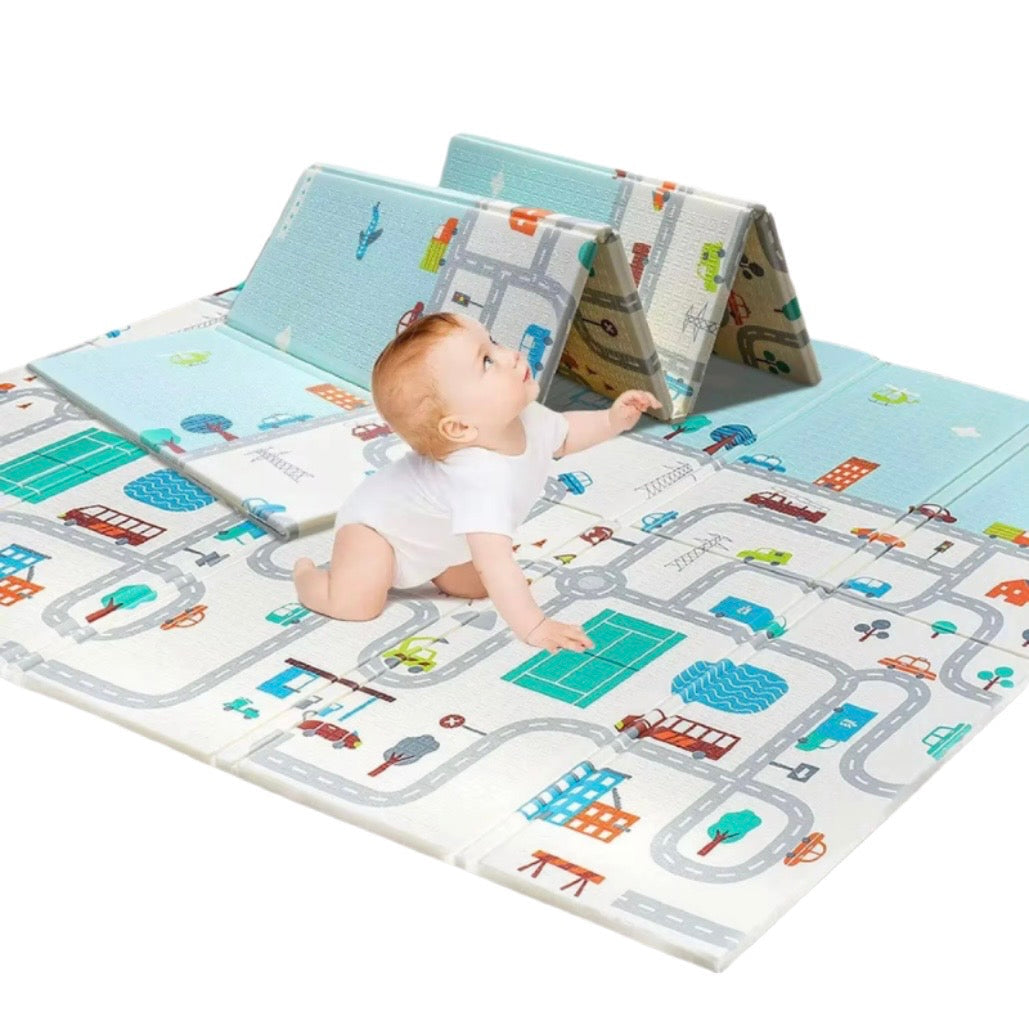 Preorder - Foldable Baby Play & Crawling Mat – Padded and Waterproof