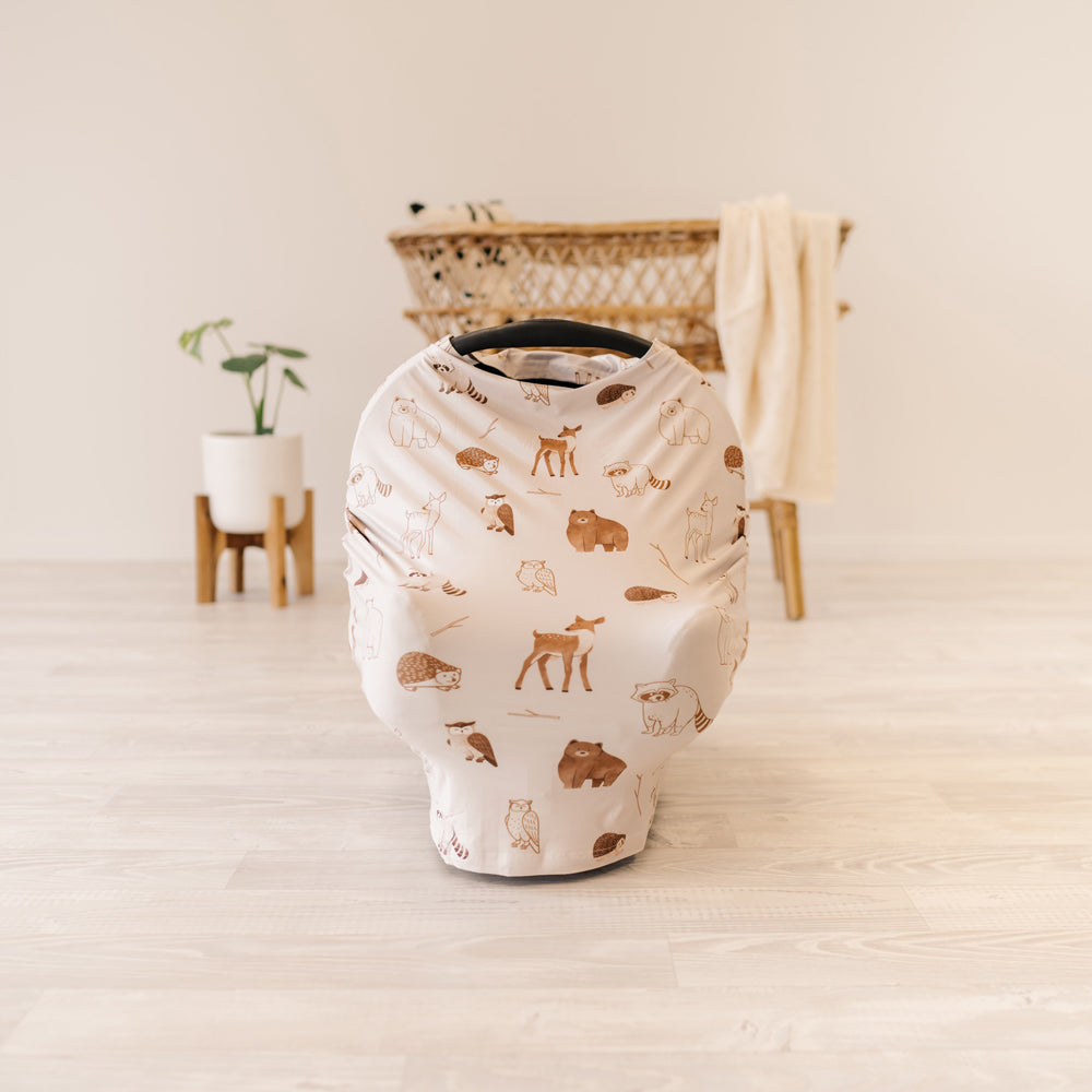 5 in 1 Multi-Use Cover | Woodland Animals