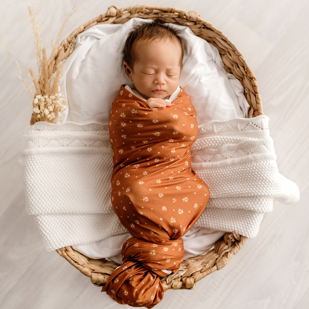 Stretchy Swaddle | Honey Blossom