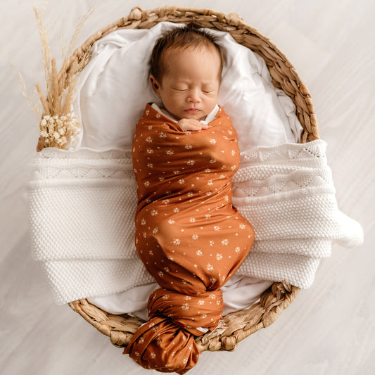 Stretchy Swaddle | Honey Blossom