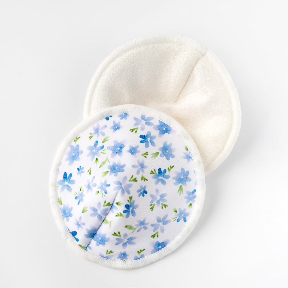 Reusable Bamboo Breast Pads | Bluebell Meadow (PRE-ORDER)