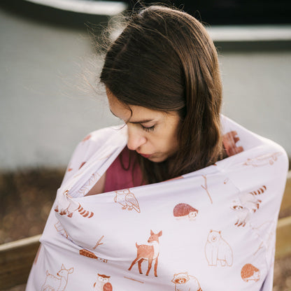 5 in 1 Multi-Use Cover | Woodland Animals