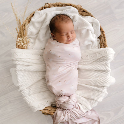 Stretchy Swaddle | Swan Princess