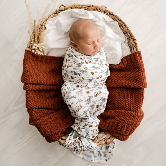 Stretchy Swaddle | Savanna
