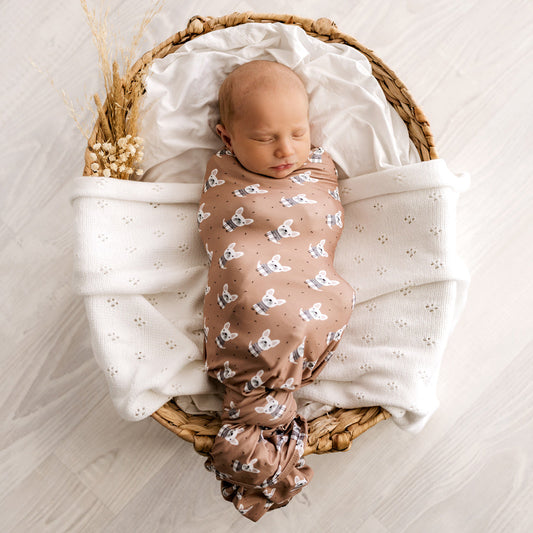 Stretchy Swaddle | Little Frenchie