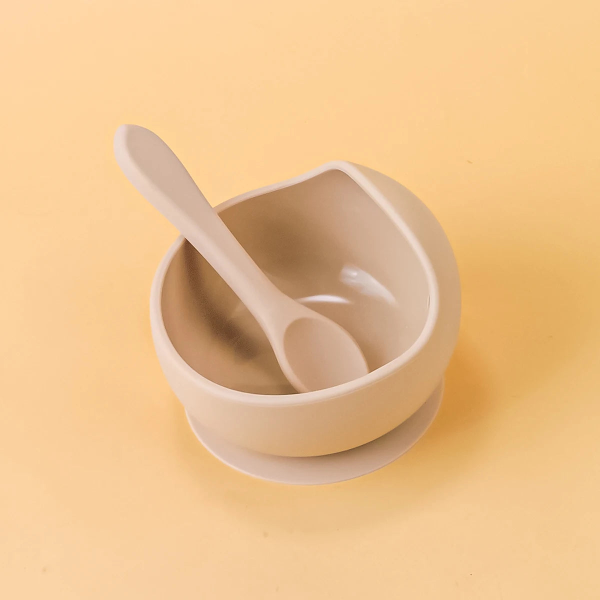 2pc Silicone Suction Baby Bowls – Self-Feeding & Weaning Tableware Set