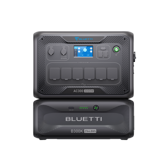 BLUETTI AC300 + B300K Battery | Home Battery Backup  | 3000W 2765Wh