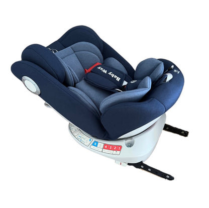 The Slim: 360 Rotation Convertible Car Seat with Double Head & Neck Support
