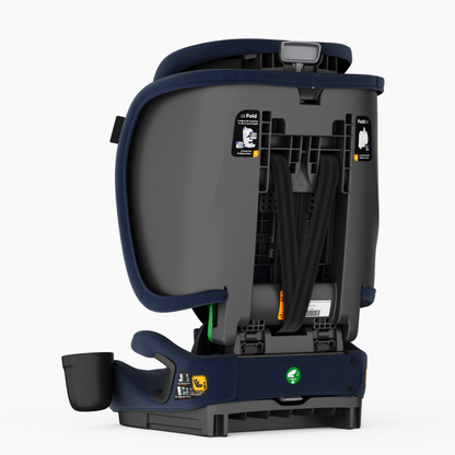 Baby Brightness SecureFit Portable Travel Booster Car Seat Dark Blue