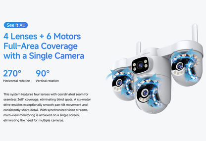 Solar 4G Security Camera Outdoor