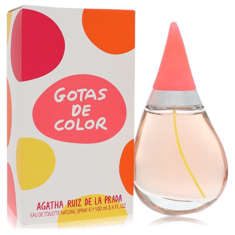 Agatha Ruiz De La Prada Gotas De Color Eau De Toilette Spray by Agatha Ruiz De La Prada 100 ml