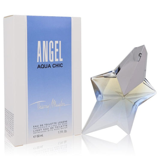 Angel Aqua Chic Light Eau De Toilette Spray by Thierry Mugler 50 ml